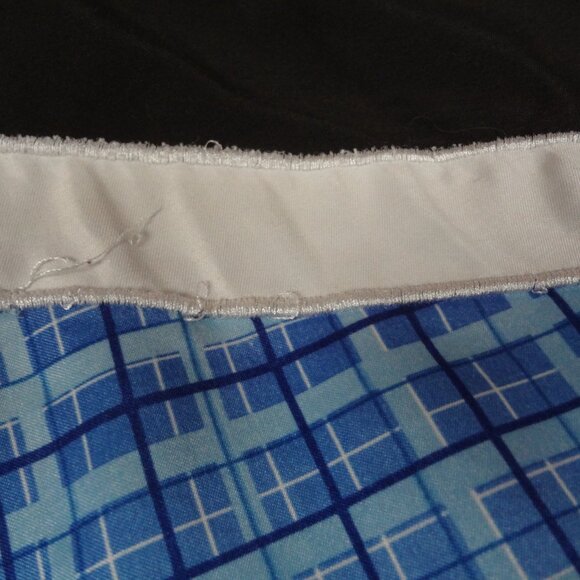 RON JON SURF SHOP BLUE CHECKERS BOARD SWIM SHORTS MENS SIZE 40 K432 - Picture 6 of 8